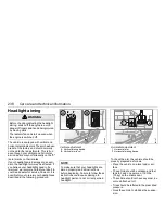 Preview for 238 page of Saab 2001 9-5 2.3 Turbo Ecopower Owner'S Manual