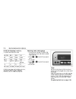 Preview for 74 page of Saab 2002 9-3 Owner'S Manual