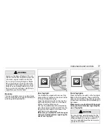 Preview for 77 page of Saab 2002 9-3 Owner'S Manual