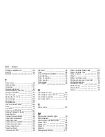 Preview for 250 page of Saab 2002 9-3 Owner'S Manual