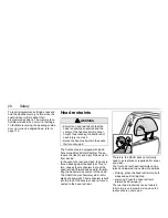 Preview for 20 page of Saab 2003 9-3 Remote Starter Owner'S Manual