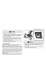 Preview for 117 page of Saab 2003 9-3 Remote Starter Owner'S Manual