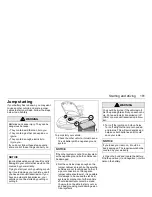 Preview for 191 page of Saab 2003 9-5 2.3 Turbo Ecopower Owner'S Manual