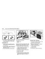 Preview for 220 page of Saab 2003 9-5 2.3 Turbo Ecopower Owner'S Manual