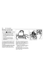 Предварительный просмотр 68 страницы Saab 2004 9-3 Remote Starter Owner'S Manual