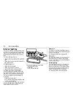 Предварительный просмотр 70 страницы Saab 2004 9-3 Remote Starter Owner'S Manual