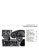 Предварительный просмотр 73 страницы Saab 2004 9-3 Remote Starter Owner'S Manual