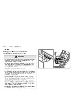 Предварительный просмотр 134 страницы Saab 2004 9-3 Remote Starter Owner'S Manual