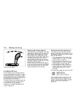 Предварительный просмотр 154 страницы Saab 2004 9-3 Remote Starter Owner'S Manual