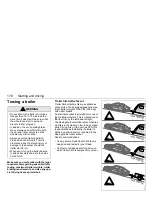 Предварительный просмотр 178 страницы Saab 2004 9-3 Remote Starter Owner'S Manual