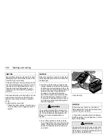 Предварительный просмотр 188 страницы Saab 2004 9-3 Remote Starter Owner'S Manual