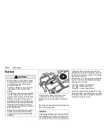 Предварительный просмотр 202 страницы Saab 2004 9-3 Remote Starter Owner'S Manual