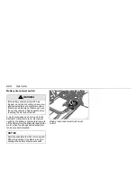 Предварительный просмотр 204 страницы Saab 2004 9-3 Remote Starter Owner'S Manual