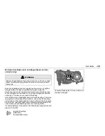 Предварительный просмотр 209 страницы Saab 2004 9-3 Remote Starter Owner'S Manual