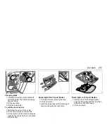 Предварительный просмотр 217 страницы Saab 2004 9-3 Remote Starter Owner'S Manual