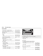 Предварительный просмотр 268 страницы Saab 2004 9-3 Remote Starter Owner'S Manual