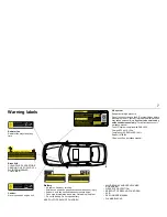 Предварительный просмотр 7 страницы Saab 2004 9-5 Owner'S Manual