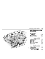 Предварительный просмотр 119 страницы Saab 2004 9-5 Owner'S Manual