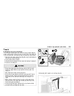 Предварительный просмотр 135 страницы Saab 2004 9-5 Owner'S Manual