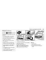 Предварительный просмотр 143 страницы Saab 2004 9-5 Owner'S Manual