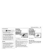 Предварительный просмотр 189 страницы Saab 2004 9-5 Owner'S Manual