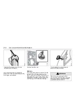 Предварительный просмотр 214 страницы Saab 2004 9-5 Owner'S Manual