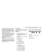 Предварительный просмотр 241 страницы Saab 2004 9-5 Owner'S Manual