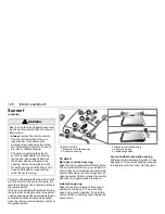 Preview for 128 page of Saab 2005 9-3 M Owner'S Manual