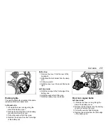 Preview for 219 page of Saab 2005 9-3 M Owner'S Manual