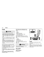 Предварительный просмотр 14 страницы Saab 2005 9-5 Owner'S Manual