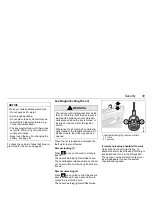 Предварительный просмотр 41 страницы Saab 2005 9-5 Owner'S Manual