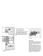 Предварительный просмотр 76 страницы Saab 2005 9-5 Owner'S Manual