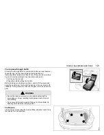 Предварительный просмотр 125 страницы Saab 2005 9-5 Owner'S Manual