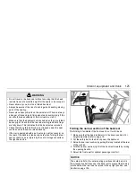 Предварительный просмотр 127 страницы Saab 2005 9-5 Owner'S Manual