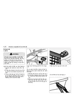 Предварительный просмотр 130 страницы Saab 2005 9-5 Owner'S Manual