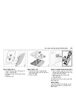 Предварительный просмотр 211 страницы Saab 2005 9-5 Owner'S Manual