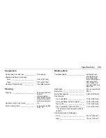 Предварительный просмотр 261 страницы Saab 2005 9-5 Owner'S Manual