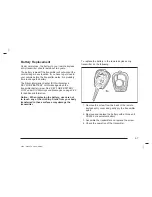 Preview for 73 page of Saab 2005 9-7X Owner'S Manual