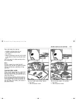 Предварительный просмотр 117 страницы Saab 2006 9-3 Remote Starter Owner'S Manual