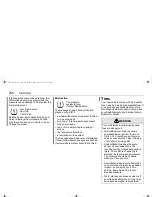 Предварительный просмотр 256 страницы Saab 2006 9-3 Remote Starter Owner'S Manual