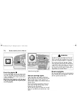 Preview for 76 page of Saab 2006 9-5 Owner'S Manual