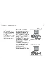 Предварительный просмотр 37 страницы Saab 2007 9-3 Remote Starter Owner'S Manual