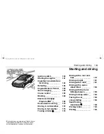 Preview for 139 page of Saab 2007 9-5 Owner'S Manual