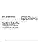 Preview for 4 page of Saab 2008 9-7x Owner'S Manual