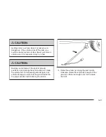 Предварительный просмотр 347 страницы Saab 2009 9-7X Owner'S Manual