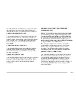 Preview for 171 page of Saab 9-7X Owner'S Manual