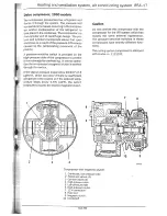 Предварительный просмотр 29 страницы Saab 900 Convertible Service Manual