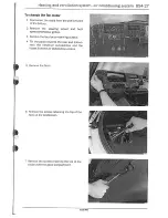 Предварительный просмотр 39 страницы Saab 900 Convertible Service Manual