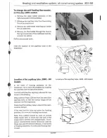 Предварительный просмотр 71 страницы Saab 900 Convertible Service Manual