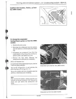 Предварительный просмотр 73 страницы Saab 900 Convertible Service Manual